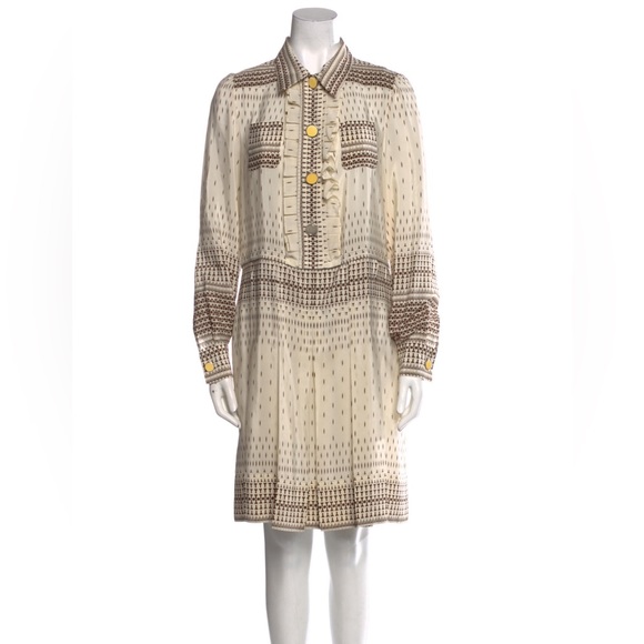 Chloe silk pleated runway dress. Size 36. Bnwt - Picture 2 of 9